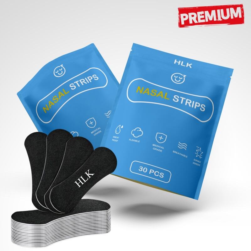 Premium Nonwoven Nasal Strips for Better Breathing Sleep Waterproof Anti-Snoring Custom Colorful Package 2025